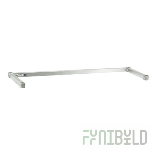 New Age Industrial 51280 80 Inch U-Brace Support for Double Stacker Keg Shelf Aluminum