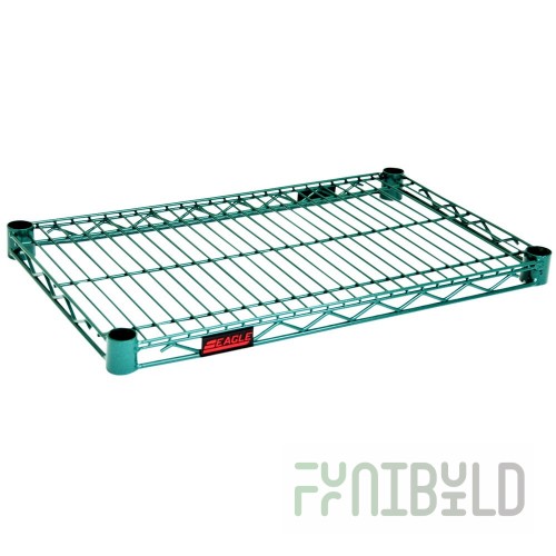 Eagle CSI-1430 30 Inch Clear Plastic Shelf Inlay Pack of Four with NSF
