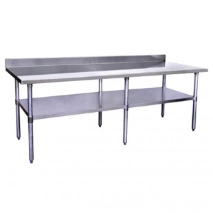 Hubert 28W-086 Kratos® 304 Stainless Steel Work Table 24