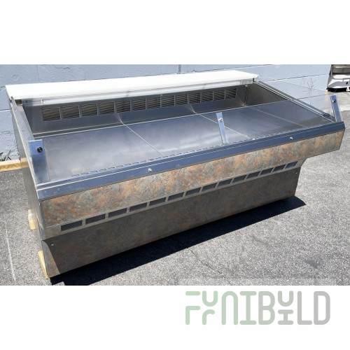 Federal Industries SQ3CDSS 36 Inch Refrigerated Self-Serve Deli Case with Stainless Steel Finish