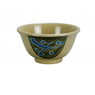 Yanco JP-3003 12 Oz Melamine Round Soup Bowl Dishwasher Safe 5-1/2 Inch