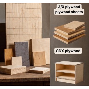Plywood set 340x340 2-4gr, 3-5gr