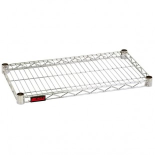 Eagle A4-74-2460C 60 Inch Add-On Shelving Unit 4 Tier Wire Chrome Finish
