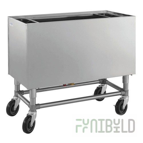 Hubert 32L-010 Kratos Stainless Steel Ice Bin Partition 12