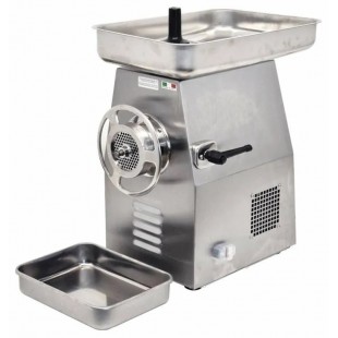 Omcan 11162 5 Inch Diameter Meat Grinder Plate #32 Hub with Three Notches Stainless Steel