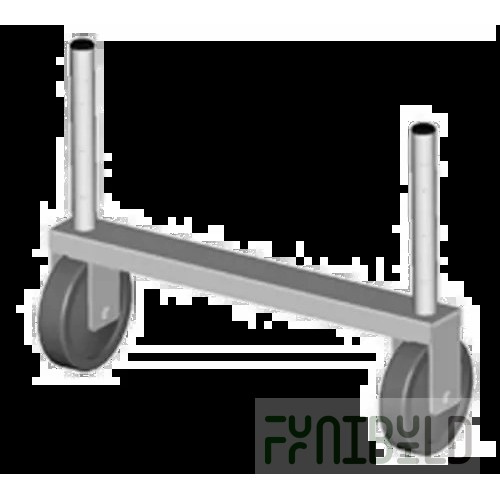 Eagle A201008 Channel Frame 21D shelf for rigid stem casters