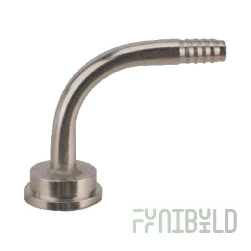 Micro Matic 526E 5/16 Inch Brass Tailpiece Tubing Hose Fitting