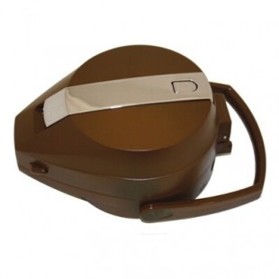 Service Ideas CTALCOLIDBL 6.75 Inch Black Airpot Lid with Collar and Handle