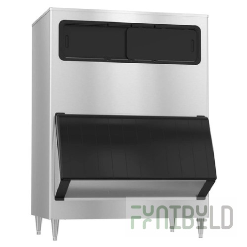 Hoshizaki B-1300SS 48 Inch Ice Bin with Hinged Bottom Door and Top View Windows