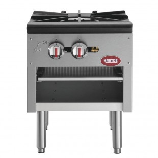 Hubert 29Y-073 Kratos® Single Stockpot Gas Range Natural Gas Single Burner Configuration