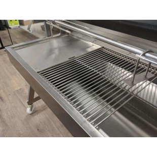 Set of stainless steel grills for smoking fillets
