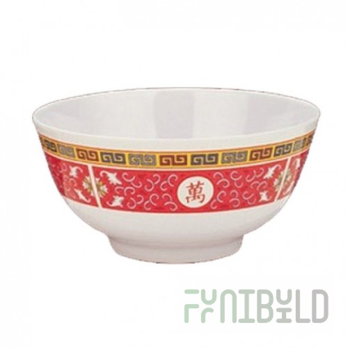 Yanco LG-3008A 7 Oz Longevity Rice Bowl Round Melamine Dishwasher Safe 4 Dozen Packs