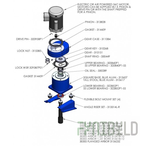 Dynamic Mixer -2808 Small Gear Dyn