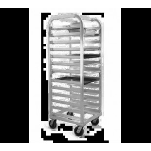 Eagle 4640 25 Inch Stepped-Angle Rack Heavy Duty with Casters Aluminum