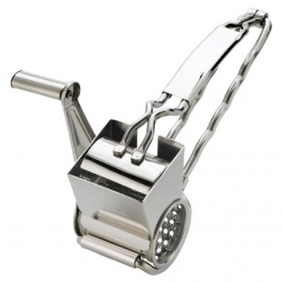 Browne Foodservice 746607 3 Inch Rotary Cheese Grater Removable Drum Stainless Steel
