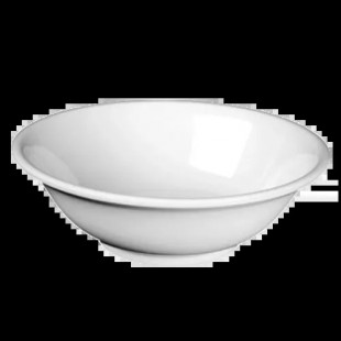 Thunder Group NS5060W 22 Oz Bowl Rimless Break-Resistant Dishwasher Safe Melamine White
