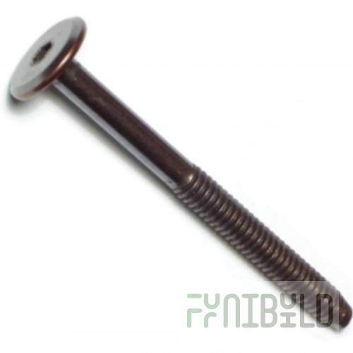 Garland 8003605 1/4-20 x 1 Inch Carriage Bolt Lack Finish AllPoints