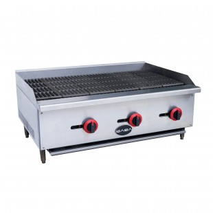 SABA CB-36 Radiant Charbroiler Countertop Gas