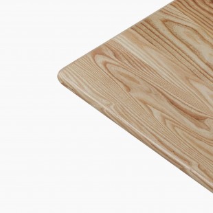 Forbes Industries PLY###3636MXE#IC-TBN 36 Inch Square Cafe Table Plywood with UV Finish