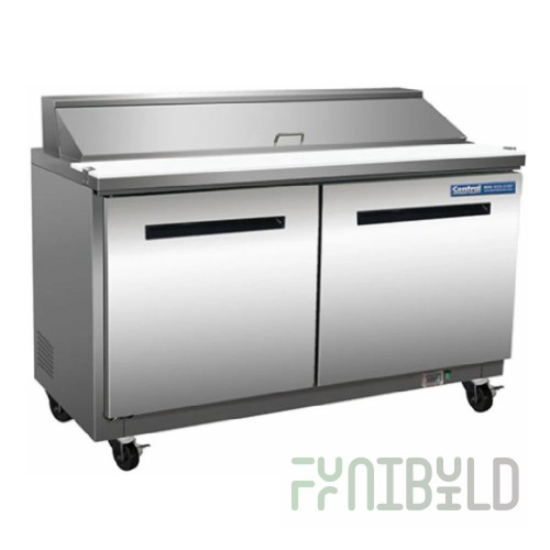 Hubert 69K-007 Kratos® Central Exclusive 69K-007HC Sandwich/Salad Prep Table Standard Unit