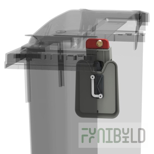 AllPoints DX290370008 2.55 Inch Gravity Lock Mechanical Locking Device