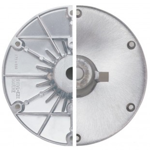 Forbes Industries 225-275 24 Inch Diameter Replacement Base Brushed Aluminum Forbes Industries 225-275 24 Inch Diameter Replacement Base Brushed Aluminum
