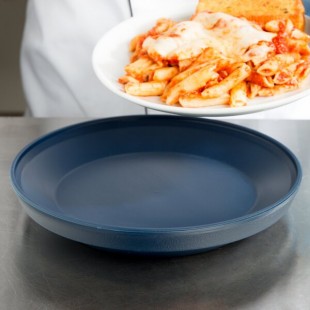 Dinex DX107750 Dark Blue Insul-Base Insulated Meal Delivery Base - 12/Case