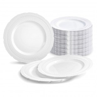 Plates 240 in white (min. 700 pcs)