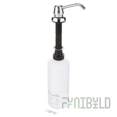 AllPoints 822-94 34oz Soap Dispenser Cap Diameter 1 7/16 Inch Plastic Black
