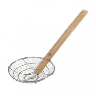 Winco J30-0037 7 Inch Coarse Mesh Spider Strainer Stainless Steel
