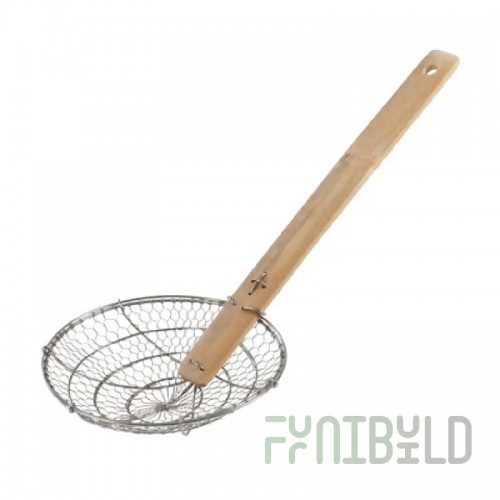 Winco J30-0037 7 Inch Coarse Mesh Spider Strainer Stainless Steel