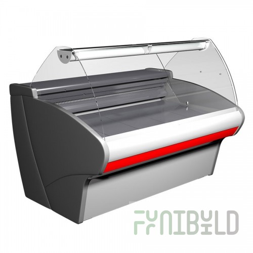 Medium-temperature display case 1955x1100x1200mm, G110 SM 2.0-1 (ВХС-2.0 Сarboma G110) 0...+7С, 1.37 sq.m