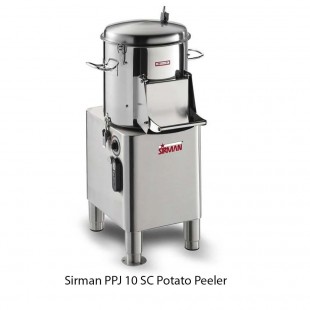 Potato peeler Sirman PPJ 10 SC 3F (on stand, 470x544x910mm, 380V, 0.735kW 170 kg/h)