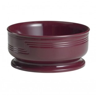 Cambro MDSB16487 Shoreline Collection Cranberry 16.9 oz. Entree Bowl - 48/Case