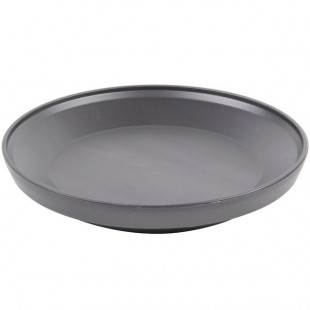 Dinex DX107744 Graphite Gray Insul-Base Insulated Meal Delivery Base - 12/Case