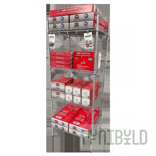 NBR Equipment GY-SH Wire Shelving S Hook Corrosion Resistant Gray Epoxy
