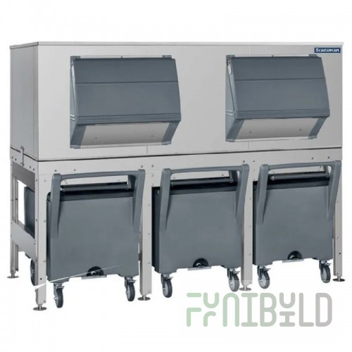 Follett DEV3200SG-72-ICS125L 72 Inch Ice Bin Shuttle System Chewblet Ice with SmartGATE