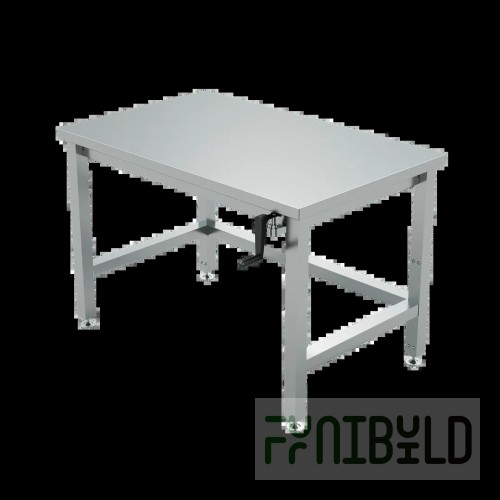 Winholt DTR-3072H32-ADJ-9 Work Table With Adjustable Height 72