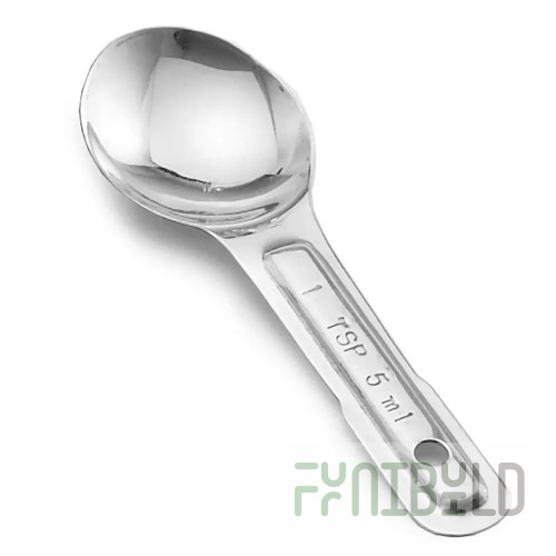 Tablecraft 721C 1 Tsp. Measuring Spoon Dishwasher Safe Stainless Steel