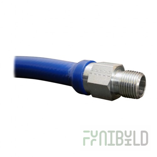 Dormont 1650BP-48 Coated Gas Connector 1/2