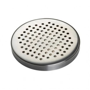 Tablecraft 11172 5-1/2 Oz Drip Tray Round Two-Piece Stainless Steel
