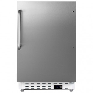 Summit VT65ML7SSHVADA 23 Inch Undercounter Freezer 3.5 cu.ft Stainless Steel Summit VT65ML7SSHVADA 23 Inch Undercounter Freezer 3.5 cu.ft Stainless Steel