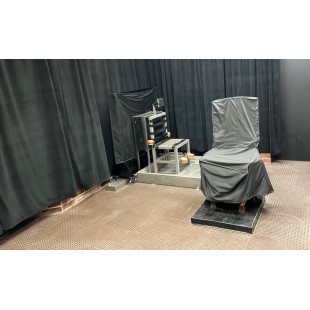 Delfield DCFSROG-2 43 Inch Sneeze Guard Radial Flexshield FoodShield with 2 Pans