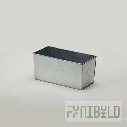 American Metalcraft BEVG126 12-1/4 Inch Rectangular Beverage Tub Galvanized