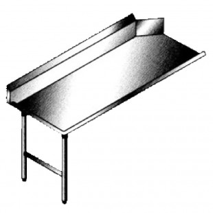 SPG International CDT-3-L Universal Stainless Dishtable Clean Straight Design