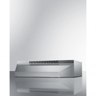 Summit ADAH1724B 24 Inch Exhaust Hood Ductless Recirculating Two-Speed Fan Summit ADAH1724B 24 Inch Exhaust Hood Ductless Recirculating Two-Speed Fan