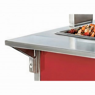 Vollrath 95107 62 Inch Corian Customer Side Plate Rest Solid Surface Vollrath 95107 62 Inch Corian Customer Side Plate Rest Solid Surface