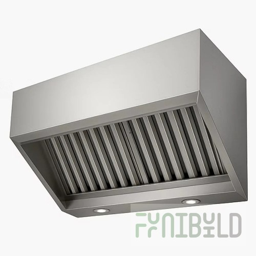 Wall-mounted supply and exhaust hood ZPPV-1200/1000-N-TEH