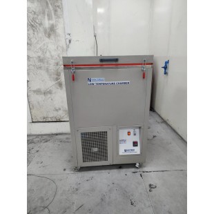 Low-temperature kit for chambers with 100 in thick panels POLAIR pen and valve