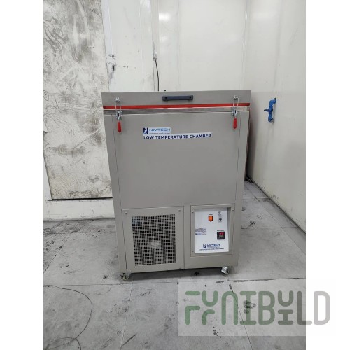 Low-temperature kit for chambers with 100 in thick panels POLAIR pen and valve